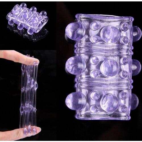 Soft Silicone Cock Penis Ring Sleeve Condom Adjustable Elastic Ring Party Erotic Toy Sex Products For Male Adult Game Supplies