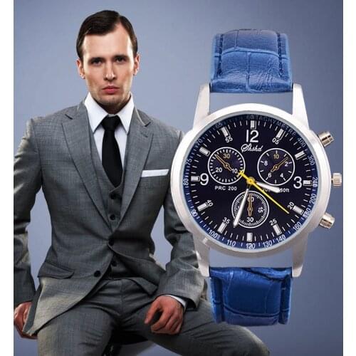 New Quartz Watch Men Fashion and Casual Luxury Leather Watch Elegant boy young teenager Wristwatch Wholesale men relojio Hours