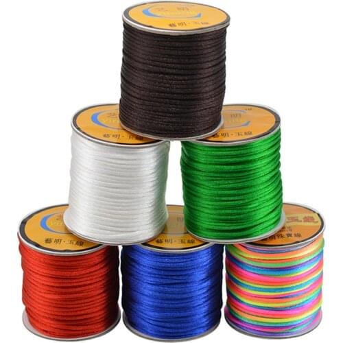 Strong Elastic Crystal Beading Cord 2mm 35Meter for Bracelets Stretch Thread String Necklace DIY Jewelry Making Cords Line