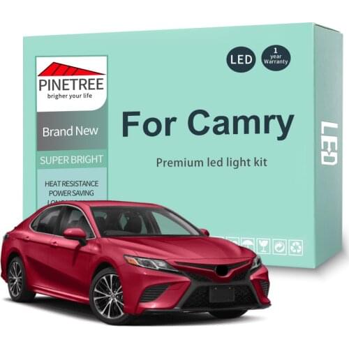 Car Led Interior Light Kit For Toyota Camry 1987-2016 2017 2018 2019 2020 Dome Map Light Canbus No Error