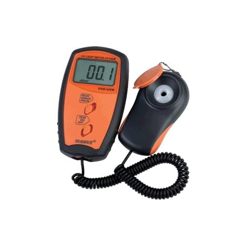 UV340B UV Light Meter 4000 counts LCD display and UV sensor with light correction filter