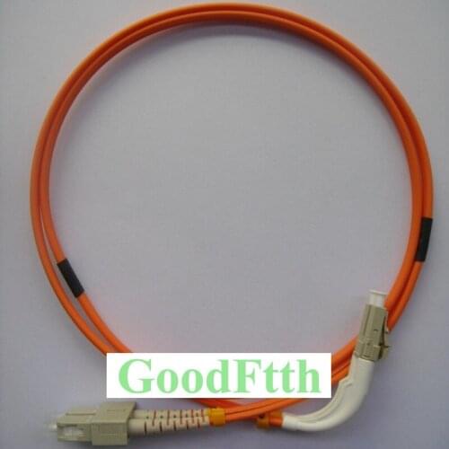 Fiber Patch Cords SC-LC LC-SC Bending boot 90 degrees multimode 62.5/125 OM1 Duplex GoodFtth 1-15m