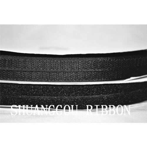 1/2''(12.5mm)Width x 25meters .General Sewing fastening Tape, Sew-on hook and loop sticky ribbon