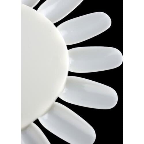 1 X Nail Art False Tips Display Acrylic Practice Wheel Board DIY Nail Tool Newest Brand New New Quality Hot