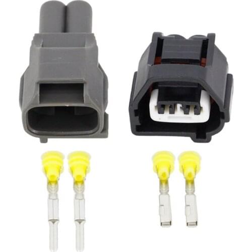 2 Pin Female And Male Crank Sensor Wire Harness Waterproof Connector For Lexus Toyota With Terminal DJ70229Q-2.2-11/21