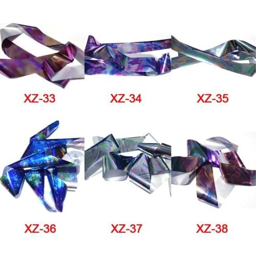 6 Sheets Clear Shell Iridescent Film, Resin Inclusion AB Shell Abalone Effect, 4 x 100cm( ~1-1/2" x 39 1/4" Resin Chameleon Film