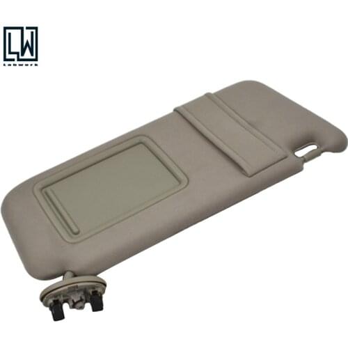 Beige Tan NEW Sun Visor RIGHT Passenger for 07-11 Toyota Camry W/O vanity light