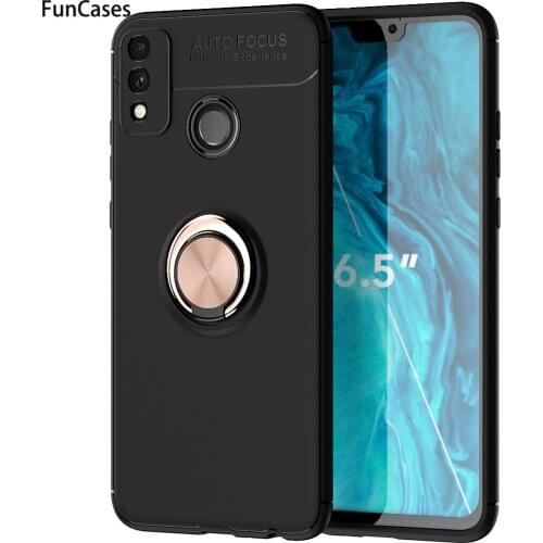 360° Rotation Cases Cartoon Cover For Huawei Honor V20 Portable Huawei armor View 20 8S 9X Lite 9S 9C 30 9A V30 Pro 8A Soft TPU