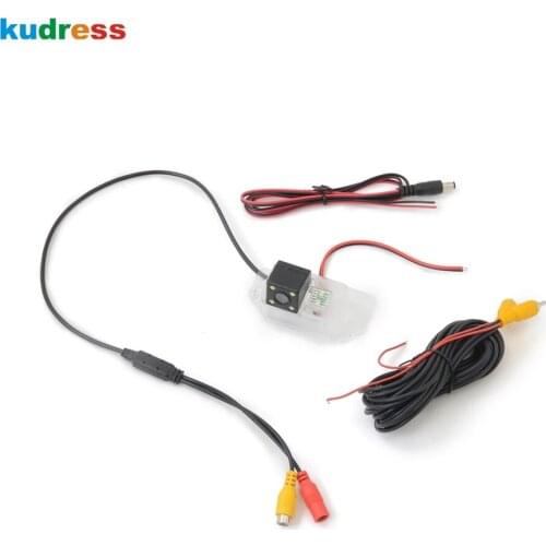 For Mitsubishi Lancer 2006-2014 HD LED Rear View Camera For Car Reverse Camera With 4 Lights 170 Degree Wide Angle