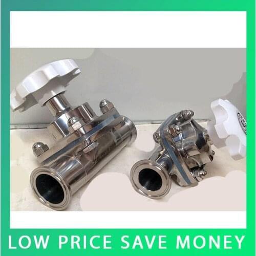 DN25 Sanitary Stainless Steel Manual Threaded Diaphragm Valve