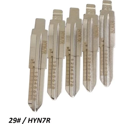 HYN7R 29# Scale Shearing Teeth key blade for replace car folding flip remote