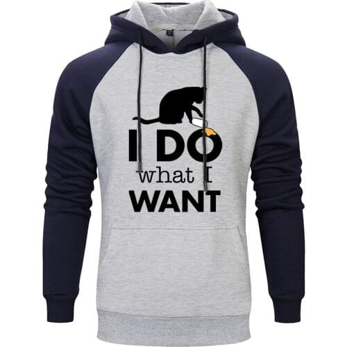 I Do What I Want Mens Raglan Hooded Harajuku Hip Hop Sweatshirts and Hoodie Tops Clothing Pullovers 2020 Retro Moletom Masculino