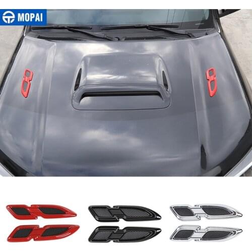 MOPAI Car Stickers for Car Whole Body Air Vent Leaf Plate Decoration for Dodge Challenger for Dodge Charger for Dodge Durango