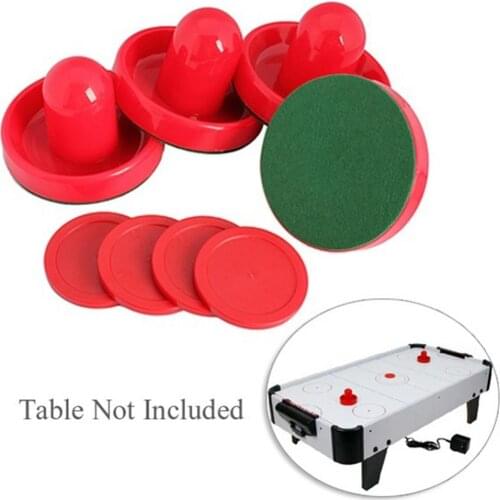 Table hockey table Air hockey table goalkeeper round plastic hockey felt putter mallet handle batter set