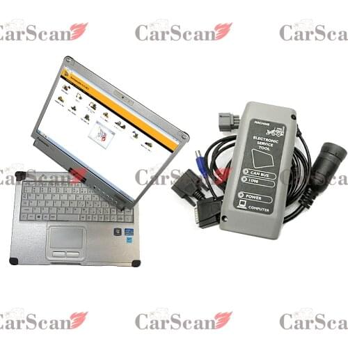 Heavy duty equipment Truck Diagnostic tool for JCB diagnostic v1.73.3 kit JCB Electronic Service Master with SPP CF C2 laptop