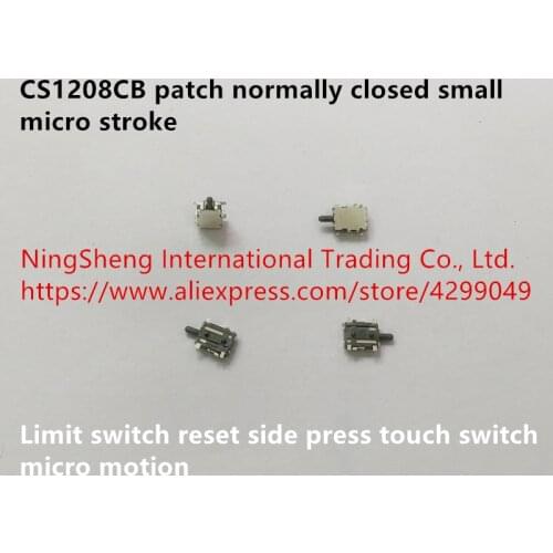 Original new 100% CS1208CB patch normally closed small micro stroke limit switch reset side press touch switch micro motion