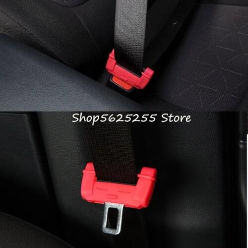 Seat Belt Rubber Sleeve For Mazda 3 Axela 2019 2020 Plug Safety Belt Buckle Protective Sleeve Car Styling