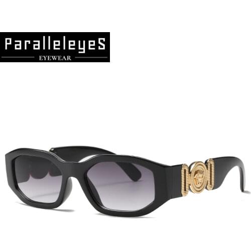 2021 Trendy Irregular Punk Sunglasses for Women Men Fashion Designer Sun Glasses Female Vintage Retro Shades Sunnies Male