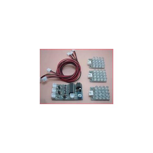 CD4017 + ne555 Strobe module electronics production suite DIY Kits electronic diy Learning suite