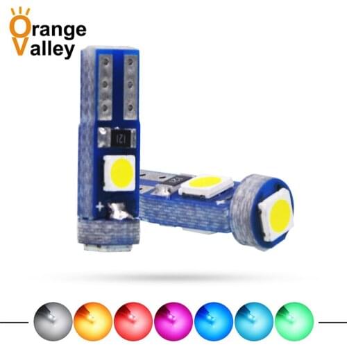 1000Pcs T5 3030 SMD W1.2W 73 74 3 LEDs Car Wedge Instrument Panel Speedometer Tacho Gauge Cluster Lamp Dash LED Bulbs