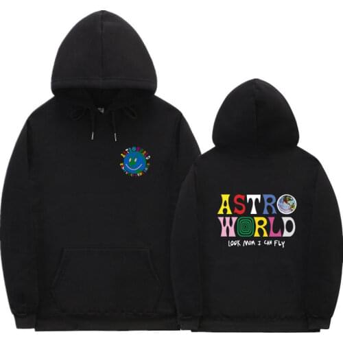 Sweat à capuche Travis Scott pour homme et femme, Streetwear Hip-Hop, blanc cassé, jogging, sweat à capuche blanc