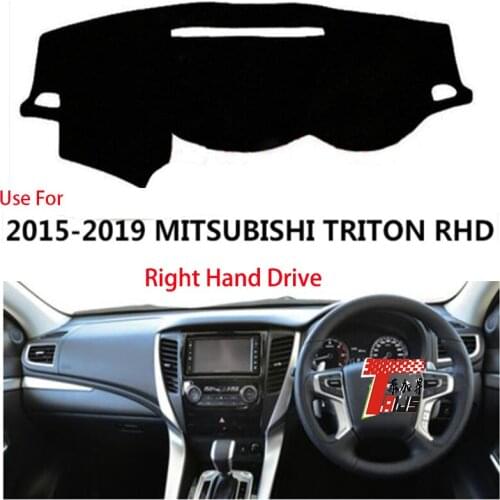 TAIJS Factory High Quality Protective Polyester Fibre Car Dashboard Cover For Mitsubishi Triton Right Hand drive