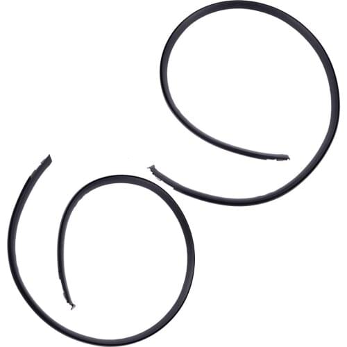 2pcs Roof Moulding Trim Weatherstrip Seal Black 74316-TF0-003 74316TF0003 Fit for Honda Fit Jazz 2009 2010 2011 2012 2013 2014