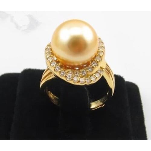 Eternal wedding Women Gift word 925 Sterling real Natural marine pearl Fritillaria can adjust the size of en Circle ring