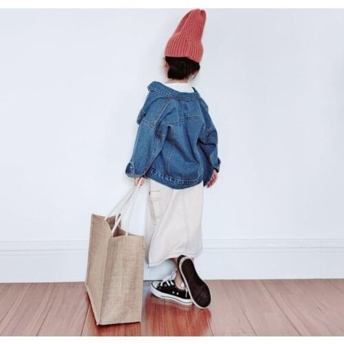 Girls Side Slit High Waist Mid-length Half-length Retro Long Skirt Toddler Girl Fall Clothes 2021 Skirt for Girls Skirt for Kids