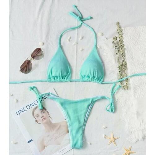 Push Up Bikini Swimwear Women 2021 Swimsuit Bathing Suit Biquinis Feminino Swimming Suit for Women Maillot De Bain Femme