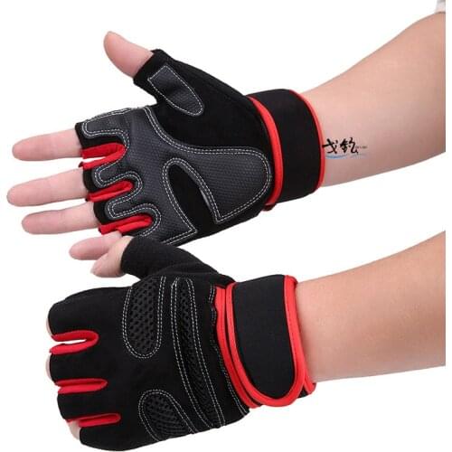 1 Pair Half Finger Skidproof Fishing Gloves Breathable Cycling Gloves For Men Anti Slip Riding Fishing Gloves Outdoor Sports