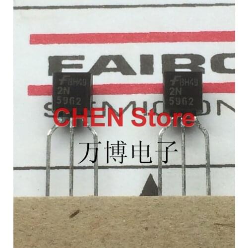 10PCS FAIRCHILD 2N5962 TO-92 Transistor 5962 Triode NAIM Laser Word