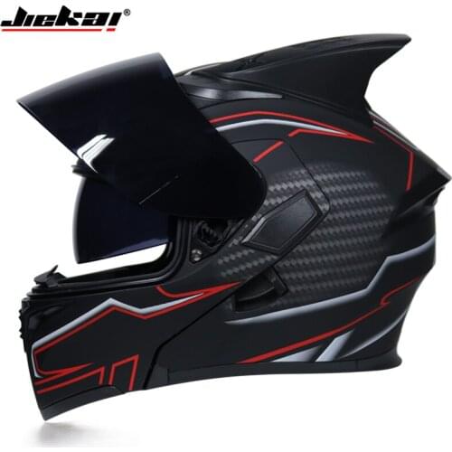 2020 Stylish Four Season Double Shield Motorcycle Helmet DOT ECE Approved Flip Up Motorbike Helmet Motorbikes