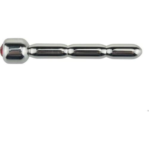 66*8mm Stainless Steel Urethral Urethra Penis Plug with Crystal Sounding Sex Toy Sound CBT Toy Urethra Masturbation Products