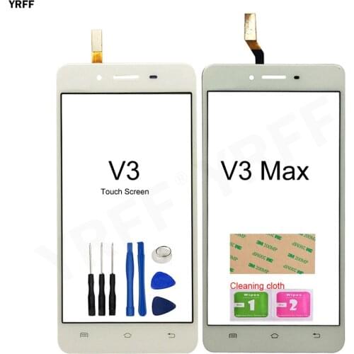 For Vivo V3 Max Touch Screen Digitizer 5.5'' V3 Front Outer Glass Sensor Panel Replacement Assembly Parts
