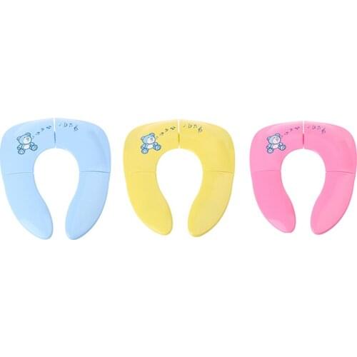 Baby Travel Folding Potty Seat Toddler Portable Toilet Training Seat Children Urinal Cushion Children Pot Chair Pad /Mat
