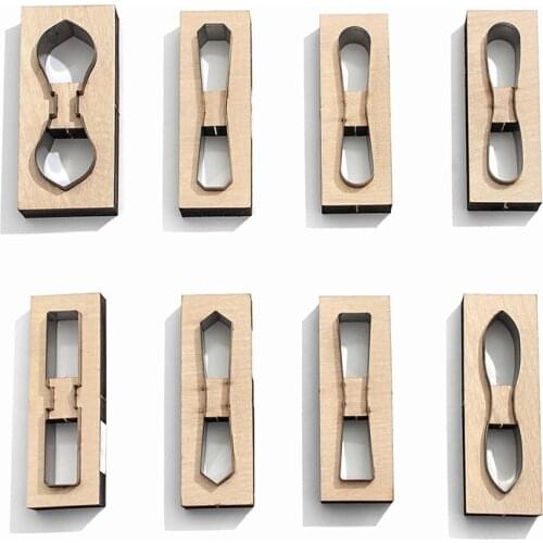 DIY Hollowed Cutting Die Leather Connect Belt Buckle Knife Mold Craft Punch Tool Metal Canvas