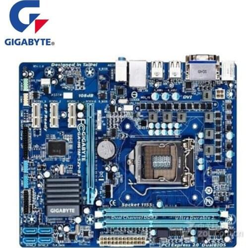 For Gigabyte GA-H61M-S2V-B3 H61M-S2V-B3 Motherboard LGA 1155 For Intel H61 Used Desktop Mainboard USB2.0 SATA2 PCI-E X16