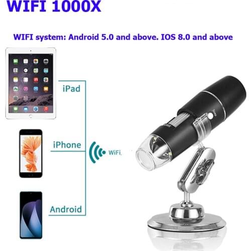 USB Electron digital wifi microscope/wifi usb microscope for mobile phone repairing