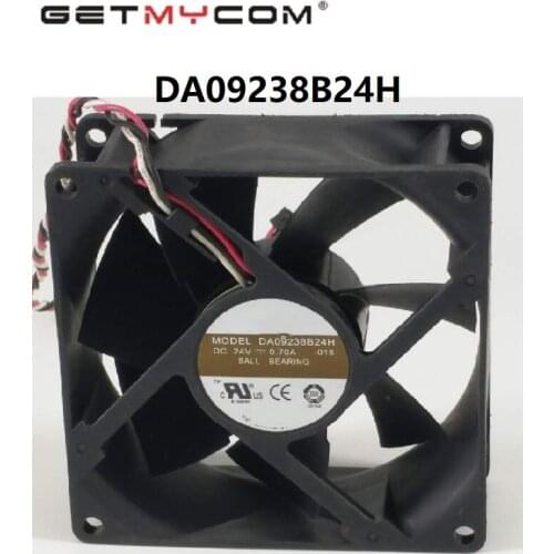 Getmycom Original DA09238B24H DC 24V 0.7A 92x92x38mm computer server inverter Server Square 3-Wire cooling Fans radiation heat