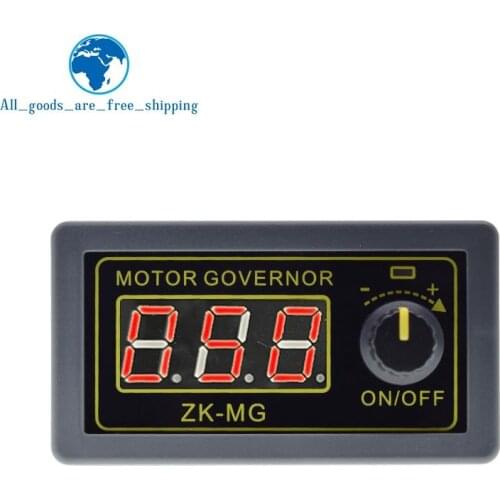 DC 5-30V 12v 24v 5A DC Motor Controller PWM Adjustable Speed Digital display encoder duty ratio frequency MAX 15A ZK-MG
