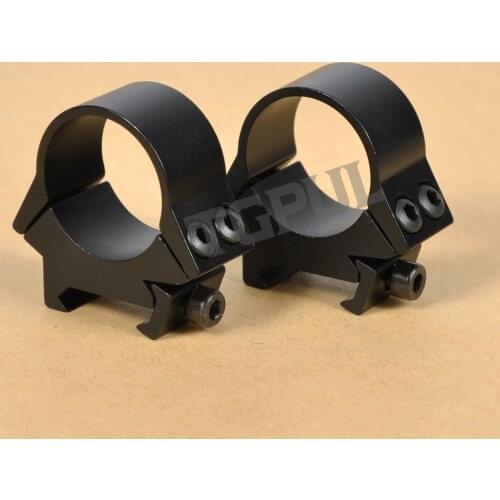 TGPUL Low Profile Hunting Scope Mount 25.4mm / 1" Aim Rings Shoting Accessories for 20mm Weaver / Picatinny Rail