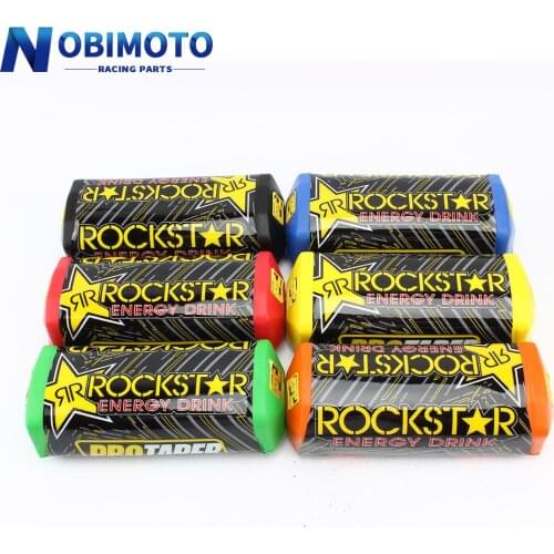 2.0 Square Motocross Handlebar Chest Protector Cross Bar Pad Fit 1-1/8 Handle Bar Motorcycle Dirt Bike Pit Bike