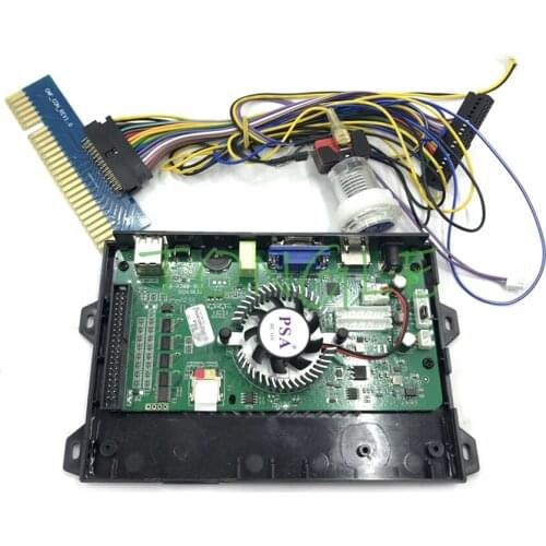 Pandora Saga Box 14 Arcade Multigame PCB Board Motherboard Free Play Coin HD Video Save Function 3D and 3P 4P Games Retro Gaming