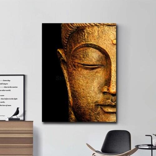 The Law Of Attraction Painting One Truth Buddha Statue Posters And Prints Decorative Wall Art Pictures For Living Room Home