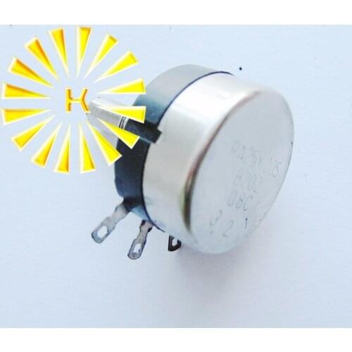 RA25YN20S B102 1K B202 2K B502 5K B103 10K RA25Y20S 2W Single Rotary Carbon Film Potentiometer Pot x 10PCS