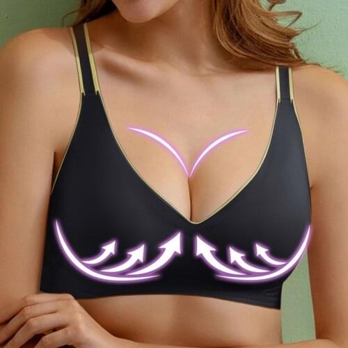 Sexy Women Lingerie Bra Sports Bra Underwear Breathable Crop Top Yoga Gym Bra Female Fitness Running Vest Push Up Bra Sportswear