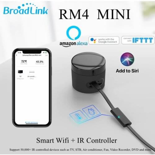 2020 Broadlink HTS2 USB Port Tempetature Humidity Sensor Detector Work With Broadlink bestcon RM4 mini/RM4 Pro Smart Remote