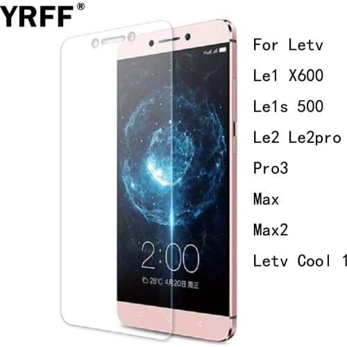 10PCS 2.5D Premium Tempered Glass Screen Protector Film For LeEco Letv le one le1 X600 1s X500 Le 2 Pro Pro 3 Max Max 2 Cool 1