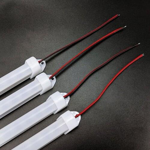 2 pcs/lot 50CM U Aluminium shell DC 12V 36 SMD 5630/5730 LED Hard Rigid LED Strip white/warm white